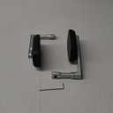 DHOUSE Car Headrest Pillow, Adjustable Head Neck Support Pillow, Travel Sleeping L Shaped Design for Kids and Adults, Only Suitable for Car Seat Headrest with Poles, Black