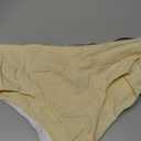 ASIMOON High Waisted Bikini Underwear for Women Tummy Control Cotton Panties Soft Strech No Muffin Cheeky Panty Multi Pack (X-Large)