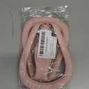 Figure 8 Resistance Bands for Women & Men  15LB Silicone Pull Rope for Shoulder, Back & Arm Workout  Non-Slip Handles, Home Gym, Yoga & Physical Therapy  Toning, Posture Correction (Pink)