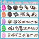 32 Pack Brain Teaser Puzzles & Colorful Easter Eggs - Challenging Metal Wire Puzzles for Kids & Adults - DIY Easter Basket Stuffers, Family Logic Games, Party Favors