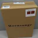 WRENSONGE King Size Comforter Set - 3 Pieces Prewashed Burnt Orange Soft Lightweight Bedding for All Seasons,Fluffy Down Alternative Comforter King Size with 2 Pillow Shams