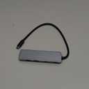 USB C HUB 3.0, USB Multiport Adapter Expander with 100W Power Delivery 1 Type-C and 3 USB Data Transfer Ports, Powered Type C Hub Dongle for MacBook Pro, iPad Air Mini, iPhone 16 15 Pro