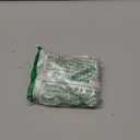 2 Pack Gate Chain Lock for Outdoor Fence with Carabiner, 5/32 x 24 Inch Stainless Steel Link Chains No Fear of Being Bent, Easy to Adjust Barn Chain for Livestock Gate, Silver