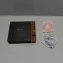 R300 CD Player Portable Bluetooth Desktop Retro CD Players for Home,Without Speakers, Rechargeble Battery Small Compact Vintage CD Player,SPDIF Out,Brown