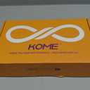 KOME Ash Brown Synthetic Lace Front Wig,136 Short Straight Glueless Bob Wig for White Women Daily Use 10INTTF4/606