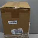 Freezer Organizer Bins, 4 Pack Stackable Chest Freezer Organizer for 5-7 Cu.FT Deep Freezer Sort Frozen Meats and Food, Freezer Storage Baskets with Handles Easy Reach from Bottom, Black