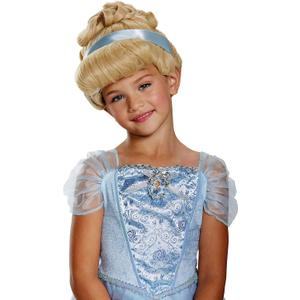 Cinderella Deluxe Child Wig, One Size