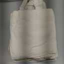 25 Pcs Mini Tote Bag Reusable Grocery Bags Blank Canvas Tote Bags DIY Sacks Gift Bags for Kids DIY Craft Party Favors (8.5 x 8 Inch)