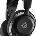 SteelSeries Arctis Nova 1 MultiSystem Gaming Headset, HiFi Drivers, Spatial Audio, Comfort Design, Durable, Ultra Lightweight, Noise Cancelling Mic Black 