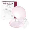 Momcozy Silicone Nipple Shields for Breastfeeding, Flower Shape Petal Design, Ultra Thin & Soft for Flat or Inverted Nipples, Flexible Nursing Shield, BPA/BPS Free (1 Pair, 17mm)