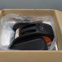 Under Desk Elliptical Machine, Electric Elliptical Leg Exerciser for Seniors Fully Assembled, Quiet & Portable Electric Seated Pedal Exerciser with Remote Control & 12 Adjustable Speeds (Small)