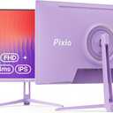 Pixio PX246 Wave Purple 24 inch 120Hz Refresh Rate FHD 1080p Resolution IPS Panel 4ms GTG Response Time Gaming Monitor with Adaptive Sync