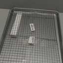 USA Pan 1607CR Bakeware Extra Large Sheet Baking Pan and Bakeable Nonstick Cooling Rack Set, XL, Metal