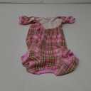 Beige Buffalo Plaid Christmas Clothes for Dogs Pajamas Onesie PJS, Back Length 20" Large (Large, Beige Buffalo Plaid)