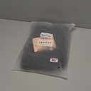 Afro Kinky-Curly Human Hair Bulk for Twists, 18 Inch 50g Bulk Hair for Dreadlock Extensions Repair Locs Braiding, 100% 4C Human Bundles Hair(Black) (1b)