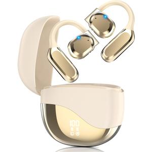 AI Real-Time Translation Earbuds,Wireless Earbuds,144 Languages Ear Buds,Two-Way Translator Earbuds,Bluetooth Headphones, Ear pods Wireless,HD Sound Translating Earbuds for Travel, Business-Skin-col