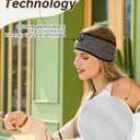 Perytong Sleep Headphones Bluetooth, Sleeping Headphones Headband - Soft Elastic Comfortable Wireless Headband, Gifts for Men Women Teenager