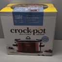 Crock-Pot 6-Quart Cook & Carry Oval Manual Portable Slow Cooker, Red - SCCPVL600-R