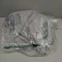 EMME Muslin Cotton Duvet Cover Set Light Grey Queen Size Linen Like Soft Breathable Lightweight Summer Comforter Cover Set with Zipper Closure (Light Grey, Queen, 90"x90")