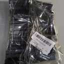 30Pcs Wood Table Card holders, Black Place Card Holder Table Number Stands Name Cards for Wedding Party Events Exhibition Decoration Office Restaurant Business(2.7 x 1 x 0.7 Inches)