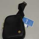 INICAT Anti Theft Crossbody Bag for Women, Small RFID Blocking Sling Purse with Zipper Lock for Travel, Vegan Leather