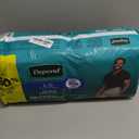 Depend Fresh Protection Adult Diapers, Incontinence Underwear for Men, Disposable, Maximum, Large, Grey, 28 Count