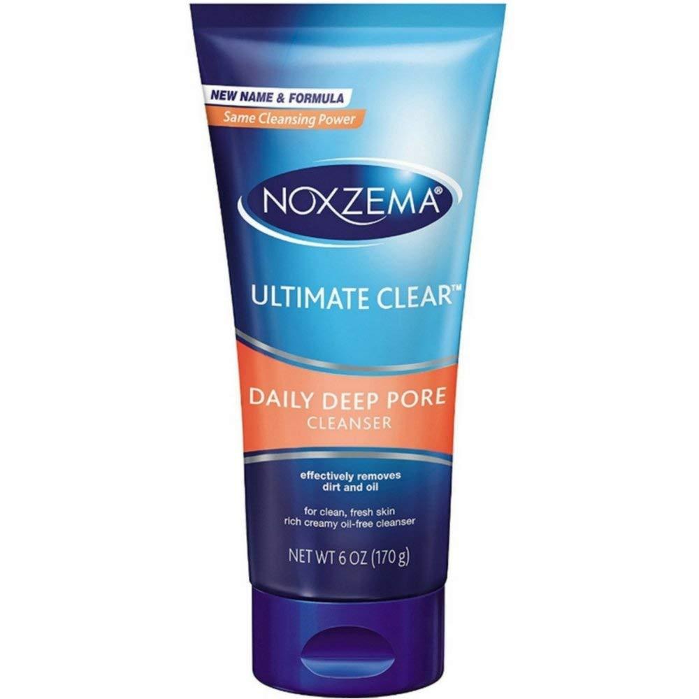 Noxzema Ultimate Clear Daily Deep Pore Cleanser, 6 oz (170 g) (Bundle of 7)