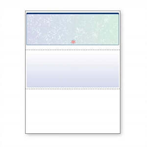 DocuGard Blue/Green Premier Prismatic Top High Security Check Paper  QuickBooks & Laser/Inkjet Printer Compatible  13 Security Features  500 Blank Business Checks (04533)
