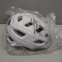 Retrospec Lennon Adult Bike Helmet with LED Safety Light Adjustable Dial & Removable Visor - Adjustable Bicycle Cycling Helmet for Men & Women (One Size, Matte White)