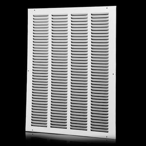 16x20 Return Air Grille(Duct Opening Size), Air Return Vent Cover, Flat Vent Cover, Rejillas De Aire Acondicionado Para Casa, Return Air Grilles, Outer Dimensions: 17.75"W x 21.75"H (16"W x 20"H, Duct Opening)