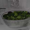 OXO Good Grips Salad Spinner | Lettuce Spinner | Fruit Washer | Fruit Washing Bowl with Strainer | Vegetable Cleaner | Salad Cleaner | Lettuce Washer | 6.22 Quart Capacity