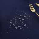 FOLINS&HOME Navy Blue Rectangle Tablecloth 60 x 102 Heavy Duty Wrinkle Free Polyester Table Cloths Waterproof, Washable and Spillproof Table Cover for Party, Banquet, Indoor&Outdoor-Oblong/Rectangular
