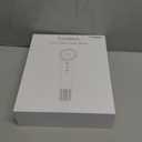 Hair Dryer with Diffuser - 150,000 RPM High Speed Blow Dryer with Comb, 500 Million Ionic Hairdryer, Low Noise, 1600W Professional Fast Dry, 3 Attachments for All Hair Types, Portable for Home Travel, White