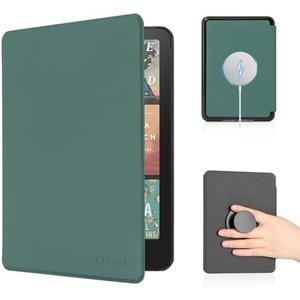 CoBak Magnetic Case for 7" Kindle Paperwhite 12th Gen 2024 and Kindle Colorsoft - Compatible with iPhone MagSafe, for Samsung/Belkin/Anker Wireless Charging Pads, Lightweight, Auto Sleep Wake, Case Only