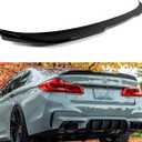 Rear Spoiler Compatible with 2017-2023 BMW G30 5 Series F90 M5, Pro Style Duckbill Trunk Exterior High Kick Tail Deck Lid Wing Lip Fits 530e 530i 535i 540i 540d 550i M5 (Glossy Black)