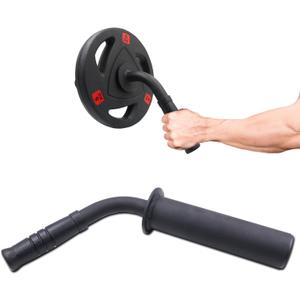 Wrist Strengthener Forearm Hammer Lever Bar for Arm Wrestling Exercises Fits 2" or 1" Plates Arm Grip Workout Strength Trainer Forearm Exerciser