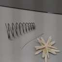 Demissle Natural Starfish Tree Topper Beach Christmas Tree Topper 6 Inch Starfish Treetop Decoration Coastal Christmas Holiday Decoration for Sea Beach Themed Xmas Home Decor