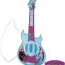 Lexibook, Frozen, Light-Up Electronic Guitar with Microphone, Glasses with Microphone, melodies, 2 Game Modes, MP3 Input, Blue/Purple, K260FZ