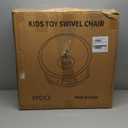 Spinning Chair, Sensory Toys for Autistic Kids Swivel Chair Carousel Spin Sensory Products, Gyro Shape Sensory Toy Chair Improving Kids Body Coordination Red