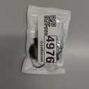 3 Pack Retractable Carabiner Badge Holder, FadyRaye Badge Reel with Belt Clip for Nurse Teacher Name Card Keychain [Bling Cute Design 27" Nylon Wire Cord] (Carabiner Silver Blue Purple)