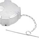 Non-Locking Diesel Fuel Cap, 3" Nominal,1/4 Turn,Non-Vented,Aluminum Fuel Cap For 96-18 Freightliner Cascadia Columbia