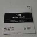 Art3d 10-Sheet Peel and Stick Backsplash, 12 in. x 12in. Dark Grey Marble Design (10 Sheets, Dark Gray)