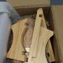 1.5L Oak Aging Barrels Whiskey Barrel Dispenser Home Wine Bucket Whiskey Barrel for Wine, Spirits, Beer, and Liquor Light Yellow (with baked oak chips)