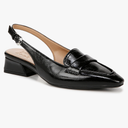 Naturalizer Womens Garner Pointed Toe Low Heel Slingback Dress Shoe size 8