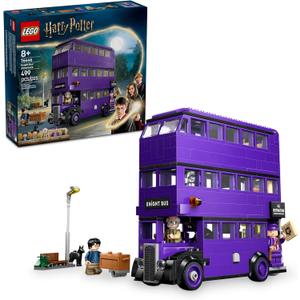 LEGO Harry Potter Knight Bus Adventure - Building Toy for Kids, Boys, and Girls, Ages 8+ - Iconic Bus from Harry Potter and The Prisoner of Azkaban - with 5 Minifigures - Birthday Gift Idea - 76446