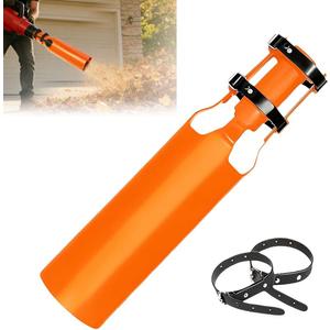 1PcsLeaf Blower Air Booster,Cyclone 2X Leaf Blower AttachmentLeaf Blower Booster AttachmentFits GeneralNozzlefor Lawn and Yard Cleanup Artifact