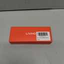 livho Retro Polarized Sunglasses - UV400 Protection, Oval Shape, Metal Frames - Matching Soft Case Inlcuded