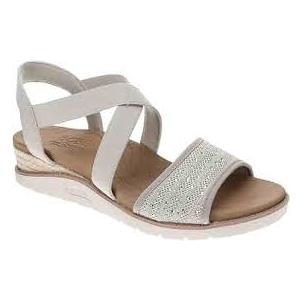 Skechers Women's BOBS Arch Fit Beach Kiss-Beyond Glam Slide Sandals 9,5