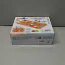 STEM Logic Road Builder Toys: Board Games Toys for 5 Year Old Kids, Montessori Brain Teaser Puzzles Educational Learning Activities Toy for Kid Ages 3 4 6-8 12 Boys Girls Gifts (Orange 32PCS)