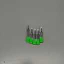 SHAPPRO 1/8 Inch Shank Carbide Square End Mill, 4 Flute CNC End Mills, Heat-Resistant Metal Endmill Suitable Alloy Steel, Stainless Steel, Various Cast Iron (3.2 mm SHK 3.2 mm DIA)